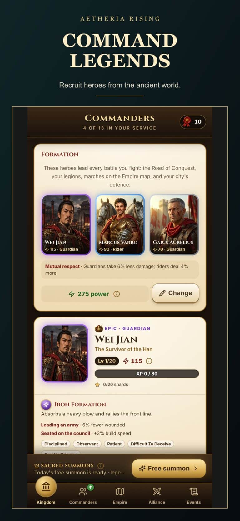 Aetheria Rising heroes — development preview